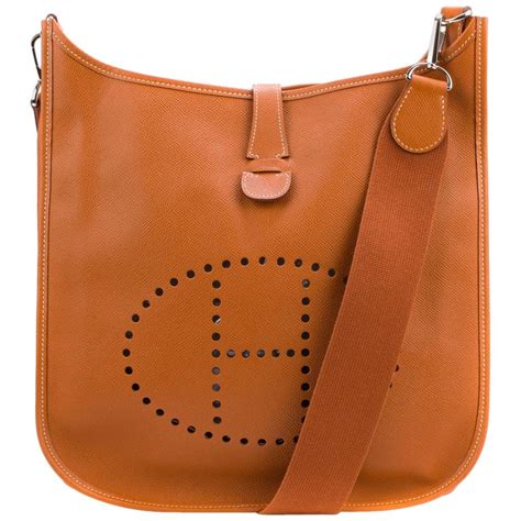 sac evelyne hermes camel|Hermes evelyne bag 16cm.